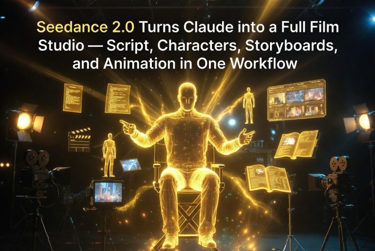 Seedance 2.0 Turns Claude Into a Full Film Studio — Script, Characters, Storyboards, and Animation in One Workflow