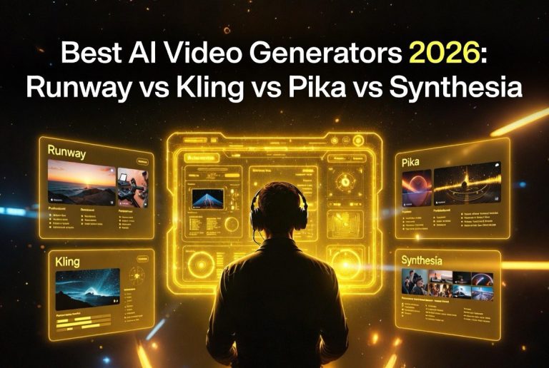 Best AI Video Generators in 2026: Runway vs Kling vs Pika vs Synthesia — Which One Do You Actually Need?