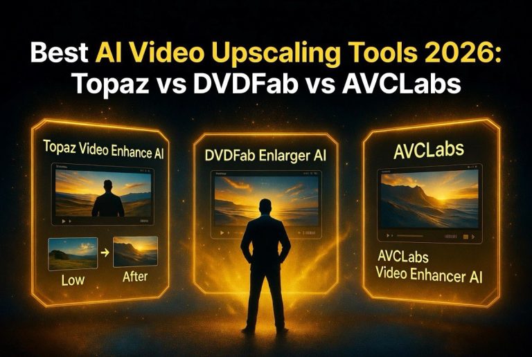 AVCLabs vs Topaz Video AI 2026: Which Upscaling Tool Wins?