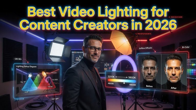 Best Video Lighting for Content Creators in 2026