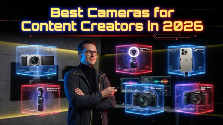 Best Cameras for Content Creators in 2026: The Gear YouTubers Actually Use