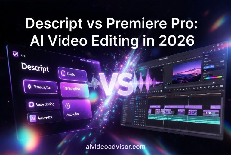 Descript vs. Premiere Pro AI: Which Video Editing Platform Saves Creators More Time in 2026?