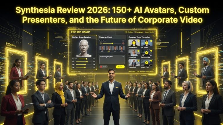 Synthesia Review 2026: 150+ AI Avatars, Custom Presenters, and the Future of Corporate Video