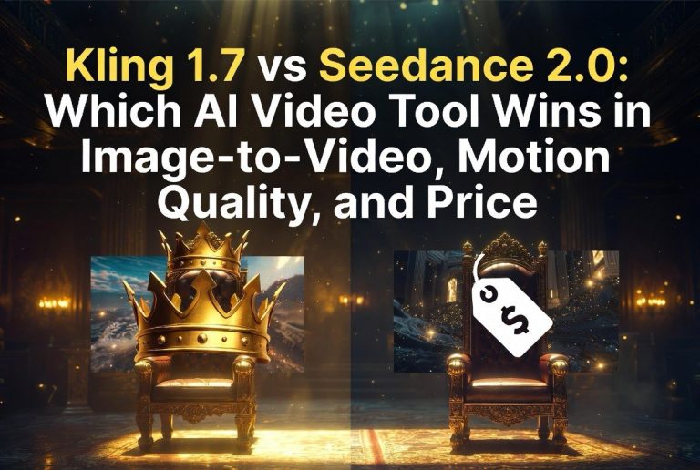 Kling 1.7 vs Seedance 2.0 — Which AI Video Tool Wins in Image-to-Video, Motion Quality, and Price?