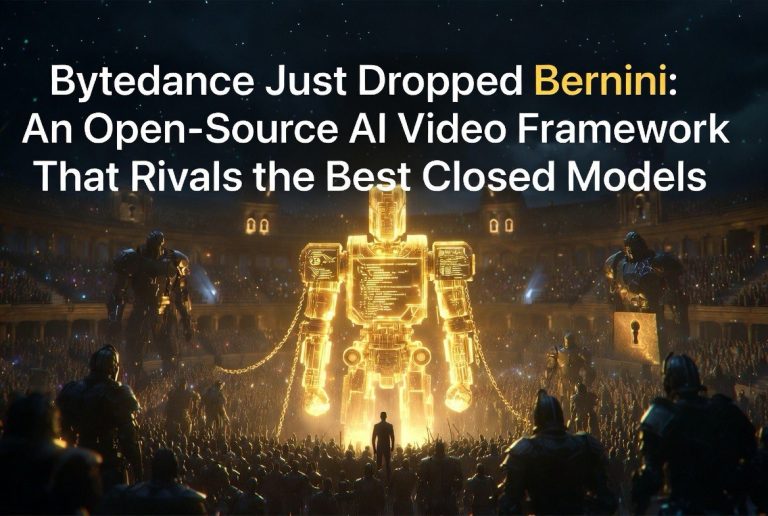 ByteDance Just Dropped Bernini — An Open-Source AI Video Framework That Rivals the Best Closed Models