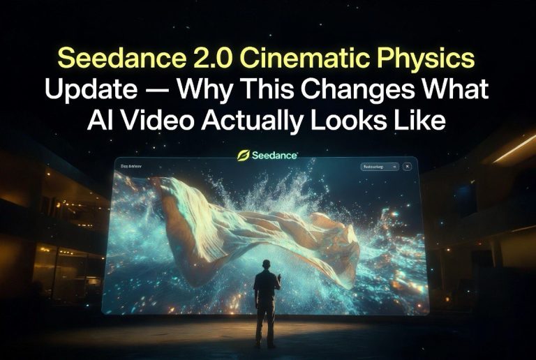 Seedance 2.0 Cinematic Physics Update — Why This Changes What AI Video Actually Looks Like