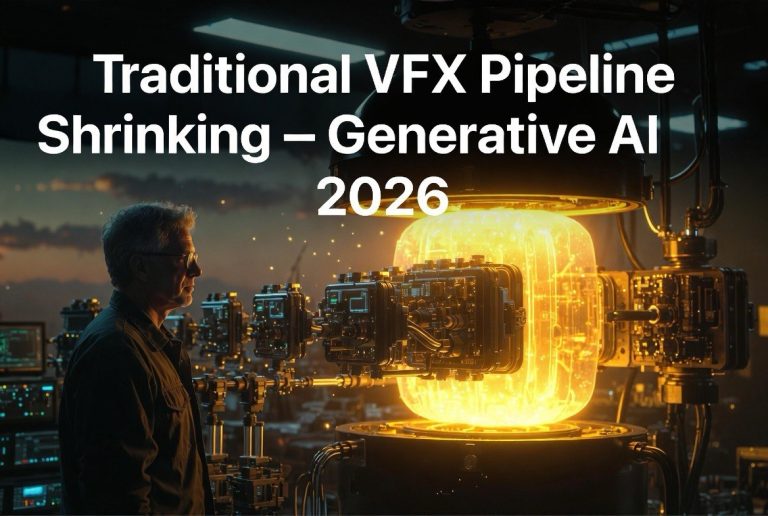 The Traditional VFX Pipeline Is Shrinking — How Generative AI Is Reshaping Visual Effects in 2026
