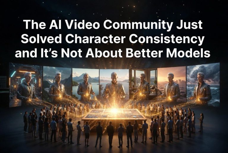 The AI Video Community Just Solved Character Consistency — and It’s Not About Better Models