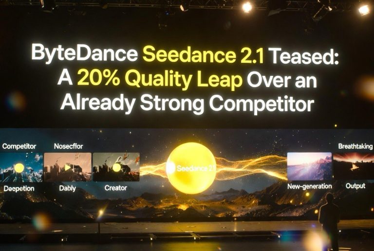 ByteDance Seedance 2.1 Teased — A 20% Quality Leap Over an Already Strong Competitor