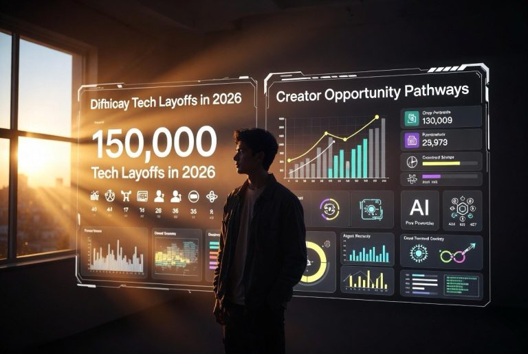150,000 Tech Workers Were Laid Off in 2026 — What the AI Job Crisis Means for Creators