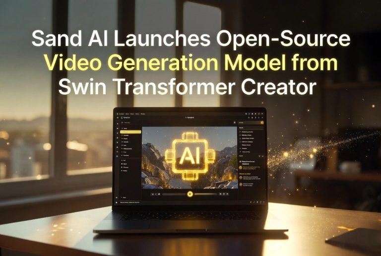 Sand AI Launches Open-Source Video Generation Model From Swin Transformer Creator