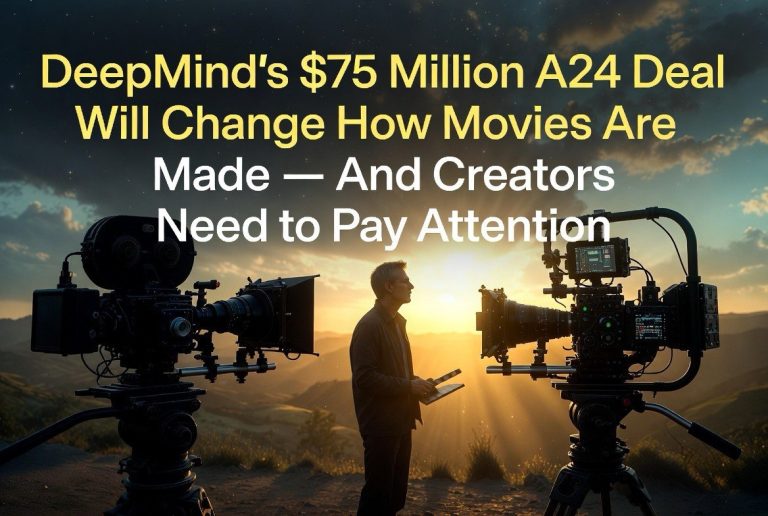 DeepMind’s $75 Million A24 Deal Will Change How Movies Are Made — and Creators Need to Pay Attention