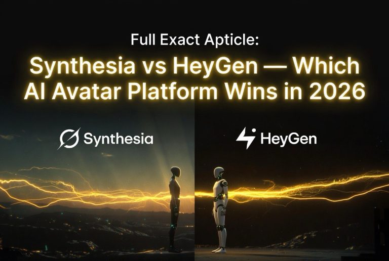 Synthesia vs HeyGen 2026: Which AI Avatar Platform Wins for Content Creators?