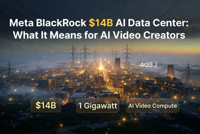 Meta BlackRock $14B AI Data Center: What It Means for AI Video Creators