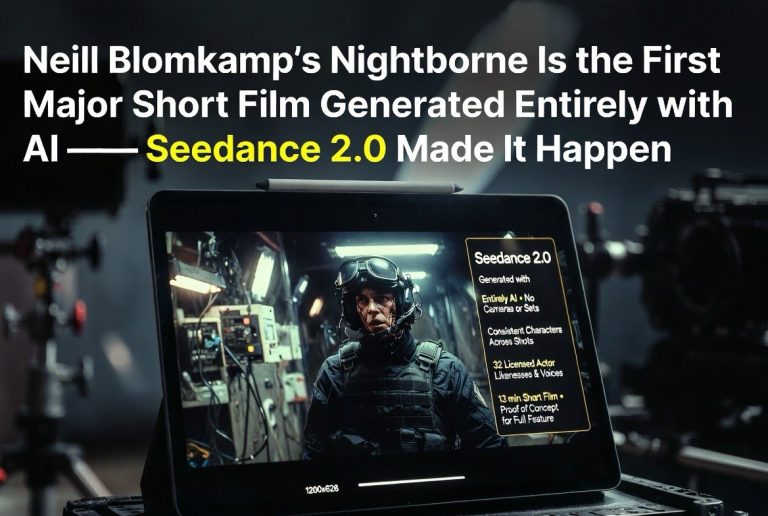 Neill Blomkamp’s Nightborne Is the First Major Short Film Generated Entirely With AI — Seedance 2.0 Made It Happen