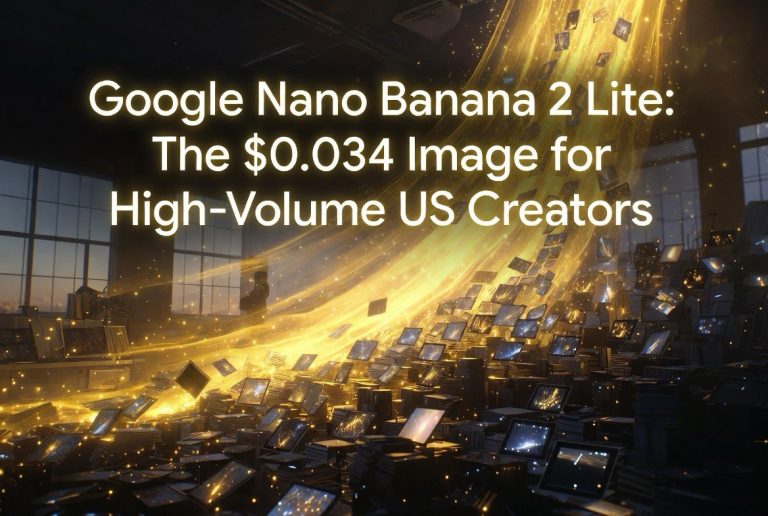 Google Nano Banana 2 Lite: The $0.034 Image for High-Volume US Creators