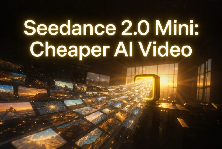 Dreamina Seedance 2.0 Mini: Cheaper Faster AI Video Generation Launches July 2026
