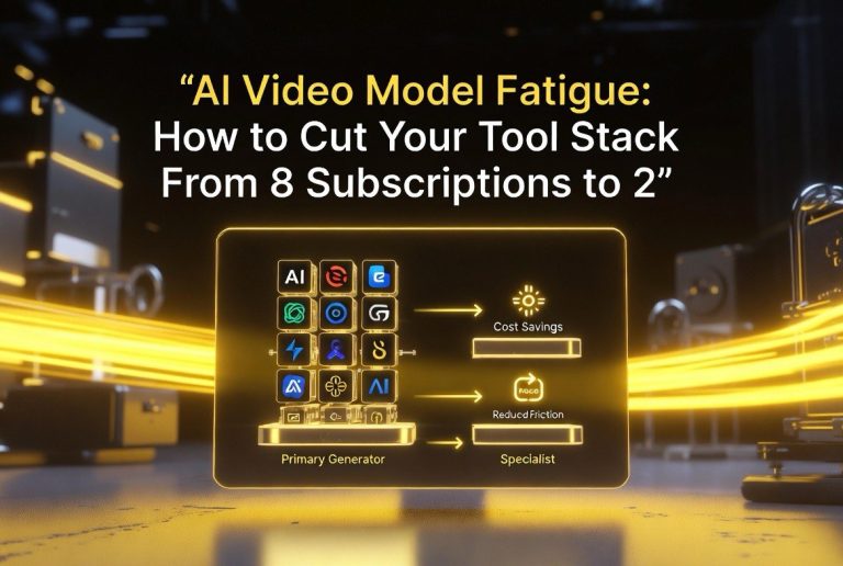 AI Video Model Fatigue: How to Cut Your Tool Stack From 8 Subscriptions to 2