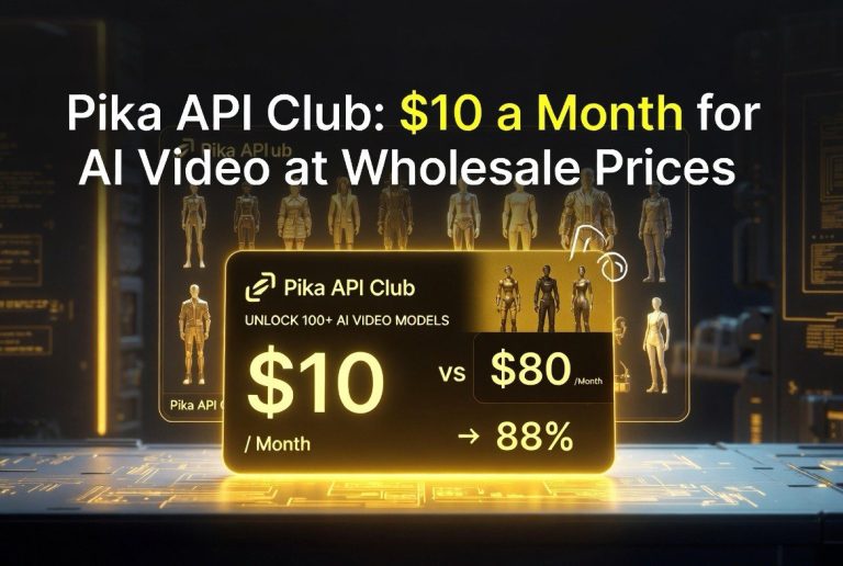 Pika API Club: $10 a Month for AI Video at Wholesale Prices