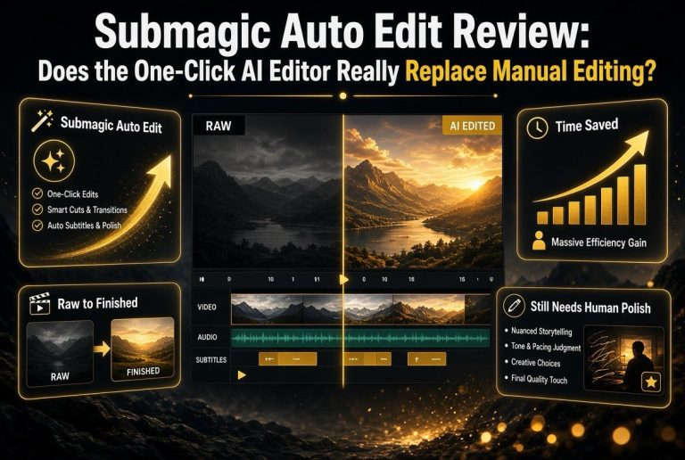 Submagic Auto Edit Review: Does the One-Click AI Editor Really Replace Manual Editing?