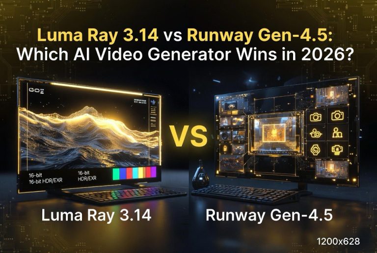 Luma Ray 3.14 vs Runway Gen-4.5: Which AI Video Generator Wins in 2026?