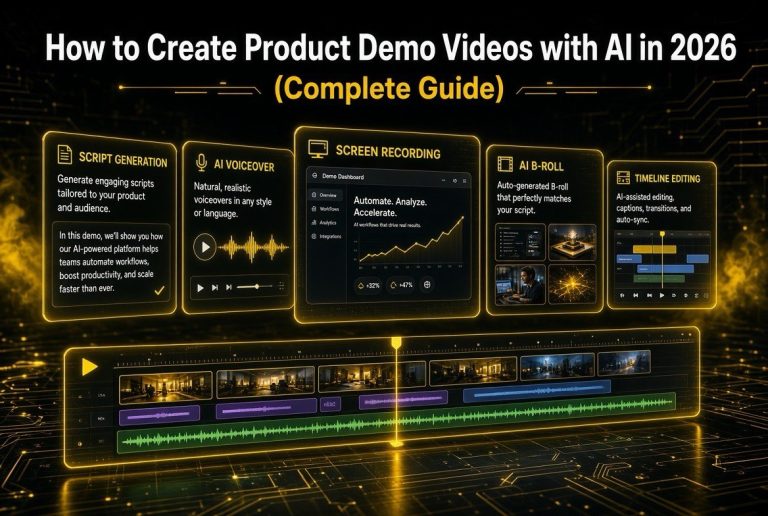 How to Create Product Demo Videos with AI in 2026 (Complete Guide)