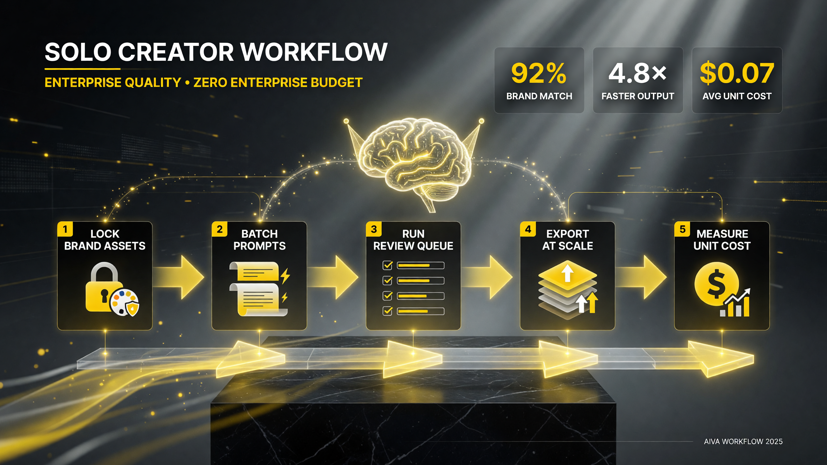 A 5 step workflow for solo creators adopting enterprise-style AI video production habits