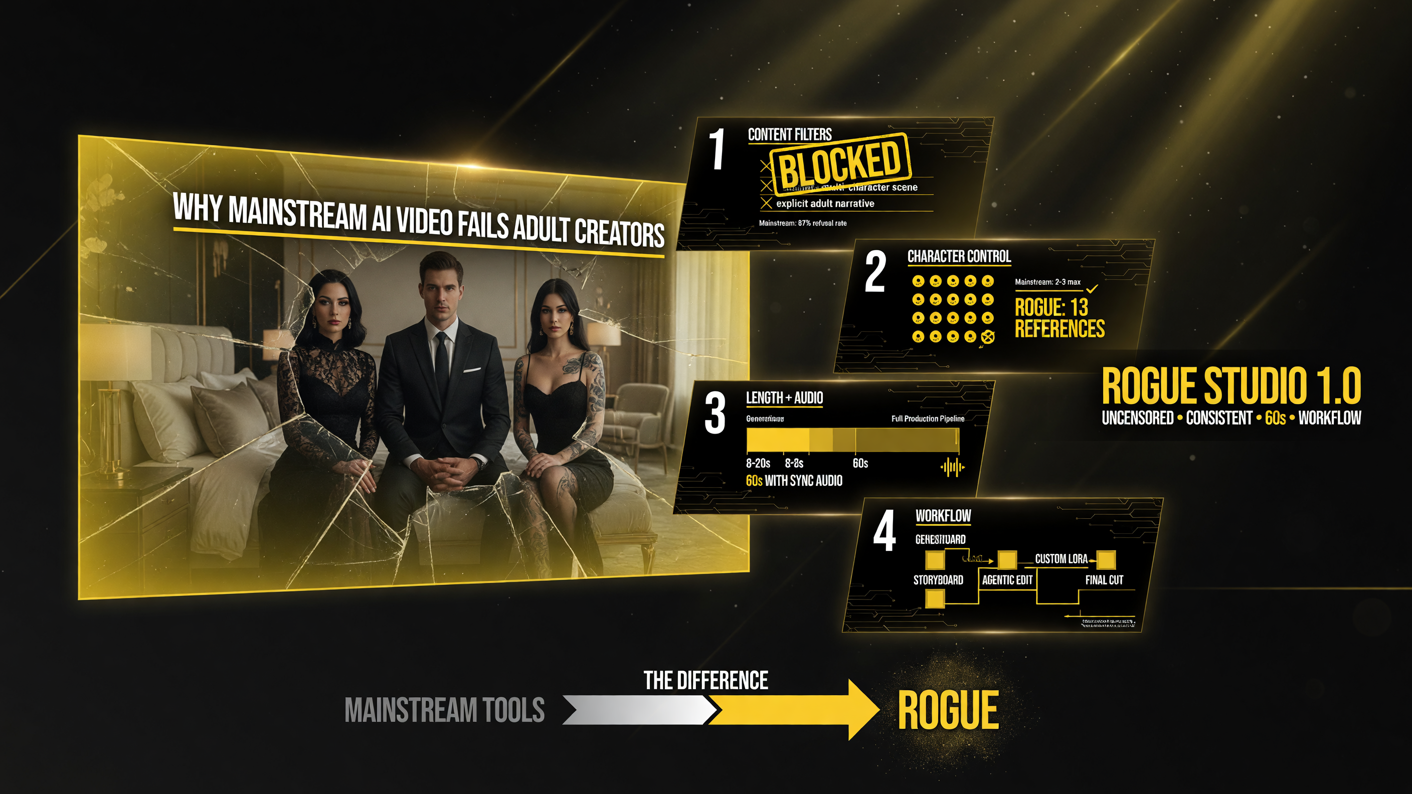 Rogue Studio 1.0 production workflow tools