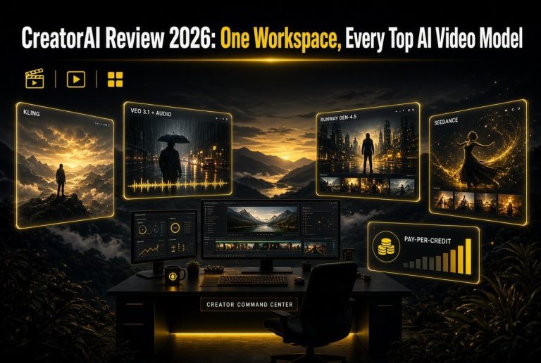CreatorAI one workspace multiple AI video models