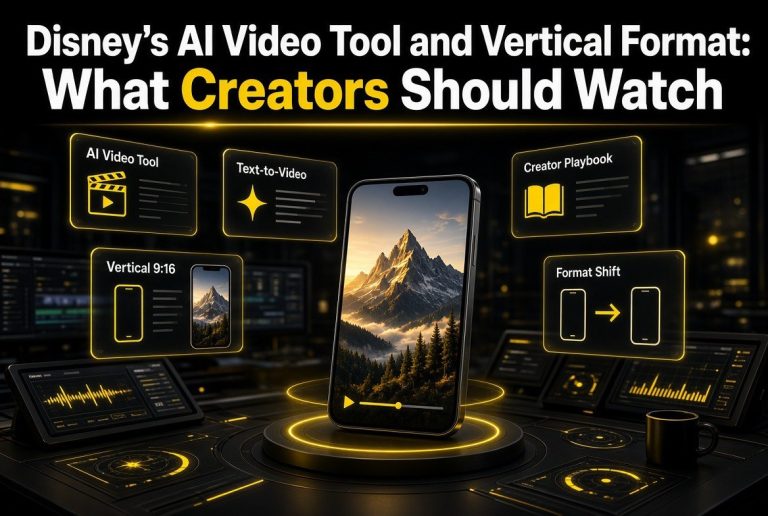Disney’s AI Video Tool and Vertical Format: What Creators Should Watch