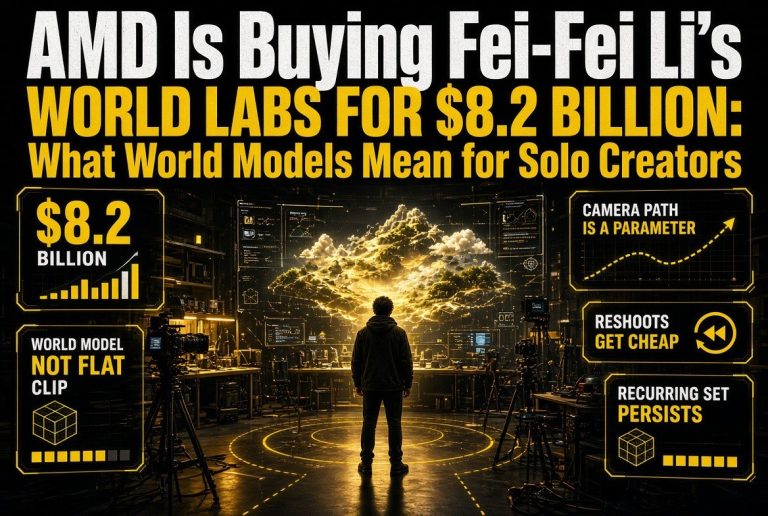 AMD acquires World Labs for 8.2 billion - what world models mean for solo creators