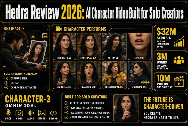 Hedra AI character video review featured image