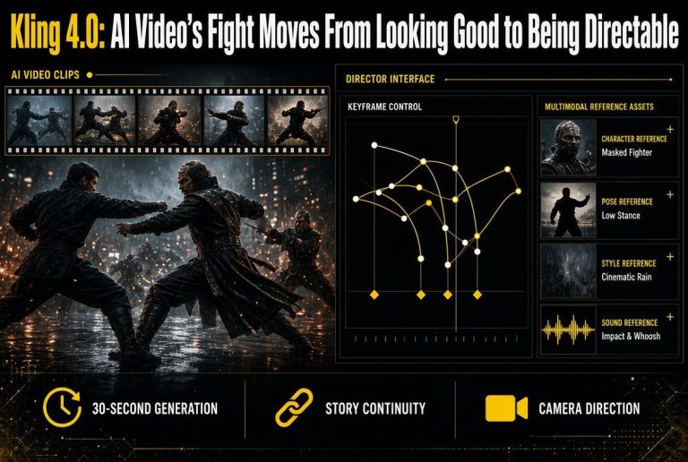 Kling 4.0: AI Video’s Fight Moves From Looking Good to Being Directable