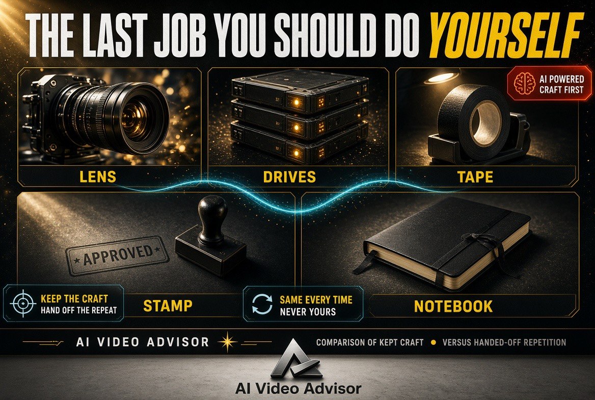 THE LAST JOB YOU SHOULD DO YOURSELF