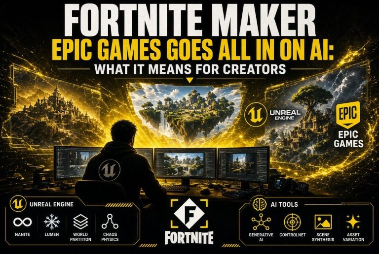 Fortnite Maker Epic Games Goes All In on AI: What It Means for Creators