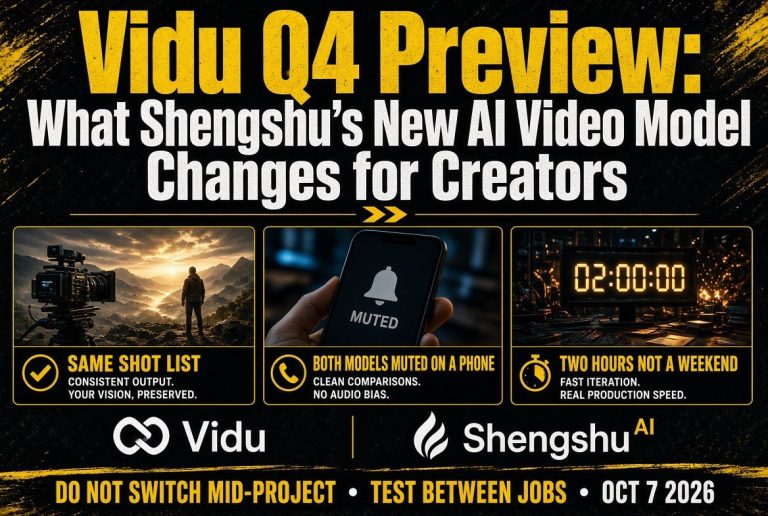 Vidu Q4 Preview: What Shengshu’s New AI Video Model Changes for Creators